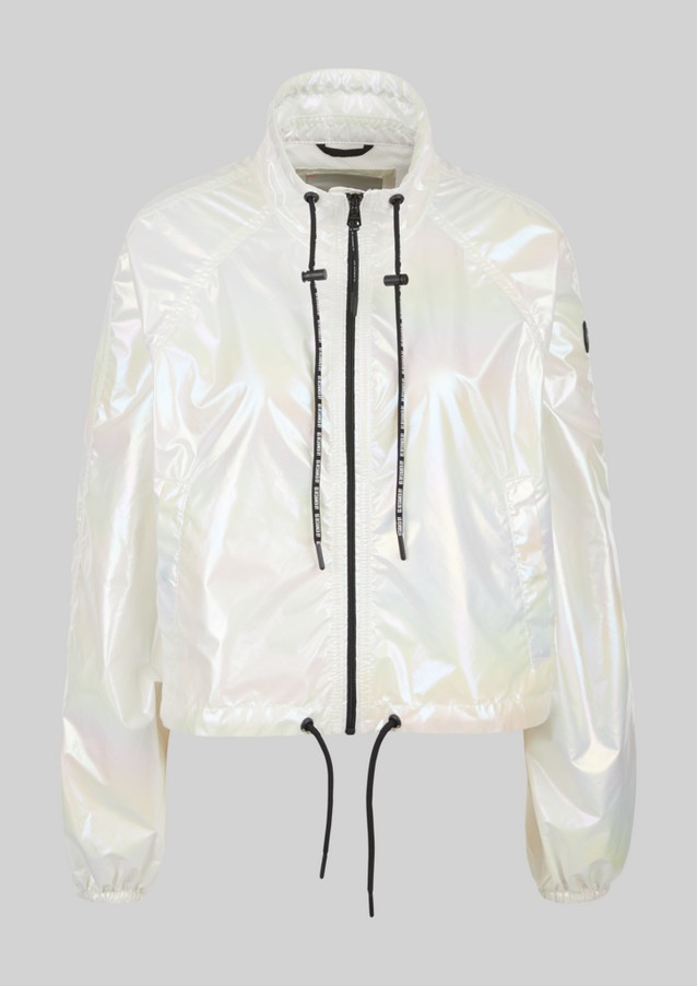 Women Jackets | Lightweight jacket with a shiny finish - KD01219