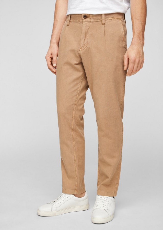 Hommes Pantalons | Relaxed Fit : pantalon raccourci - SU32845