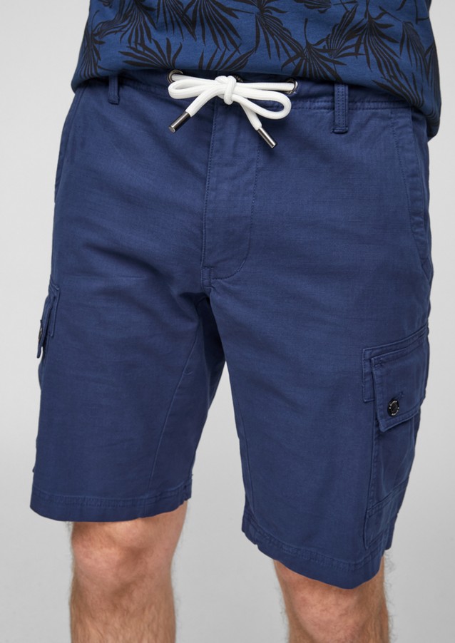 Hommes Shorts & Bermudas | Regular Fit : bermuda muni d'un cordon - SG78742
