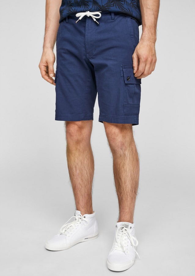 Hommes Shorts & Bermudas | Regular Fit : bermuda muni d'un cordon - SG78742