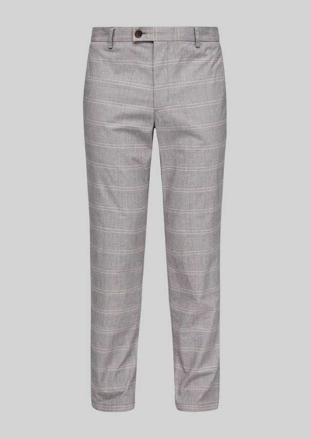 Men Trousers | Slim Fit: Prince of Wales check trousers - OS05232