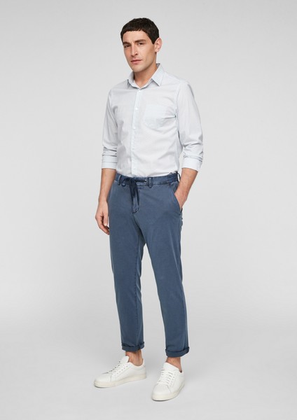 Herren Hosen | Slim: Jogg Suit-Hose mit Farbeffekt - TM32538
