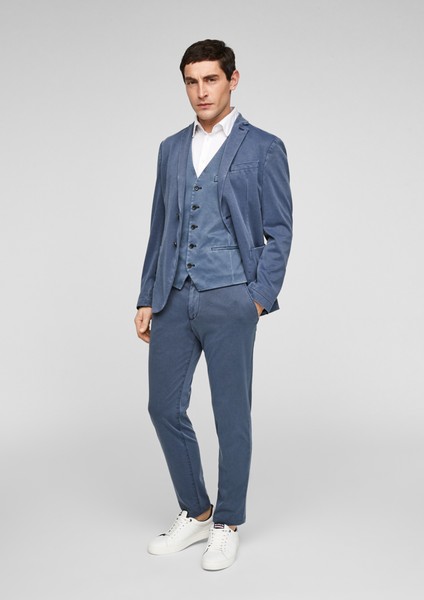 Men Trousers | Slim: Tracksuit suit trousers with colour effects - YT61566