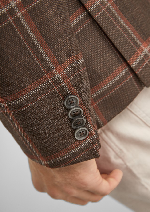 Men Tailored jackets & waistcoats | Slim: Sports jacket in a new wool blend - DA93197
