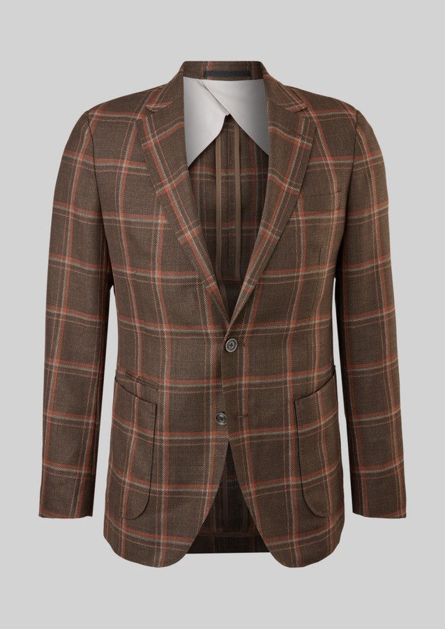 Men Tailored jackets & waistcoats | Slim: Sports jacket in a new wool blend - DA93197