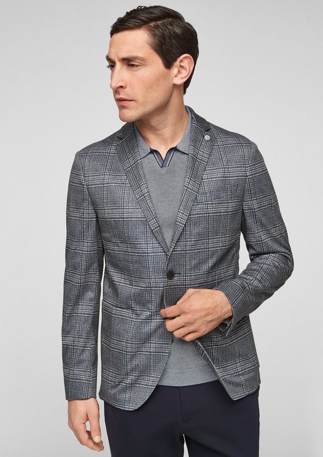 Men Tailored jackets & waistcoats | Slim Fit: tracksuit suit jacket - IO55891