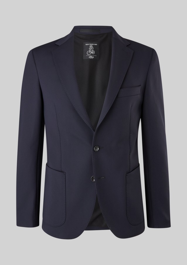 Men Tailored jackets & waistcoats | Slim Fit: jersey sports jacket - RY39750