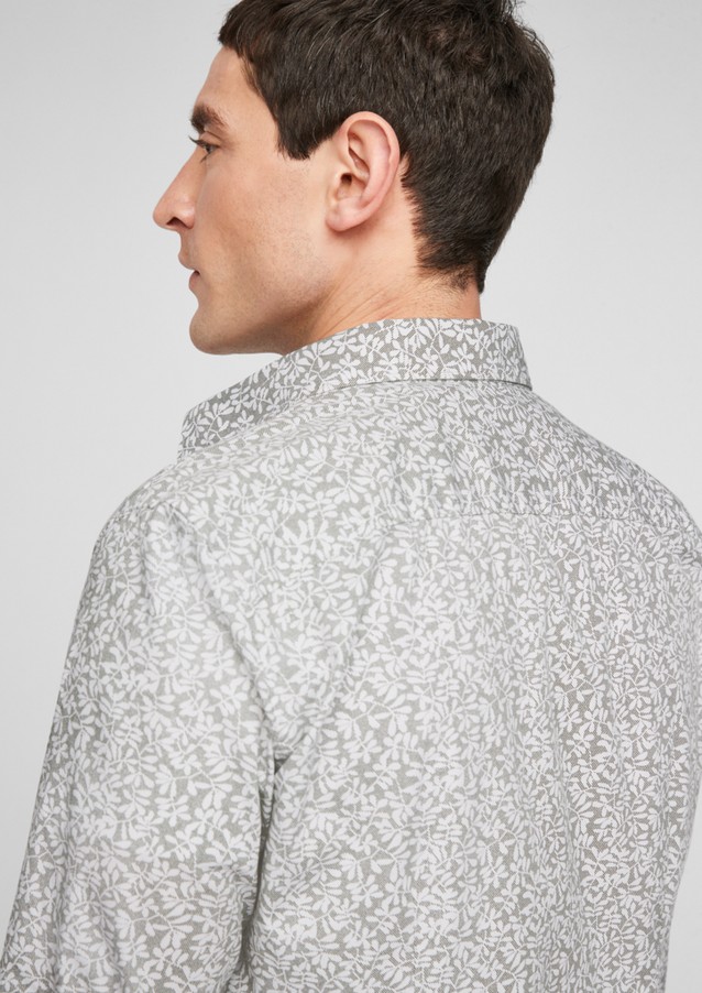 Hommes Chemises | Slim : chemise stretch à motif all-over - HV37331