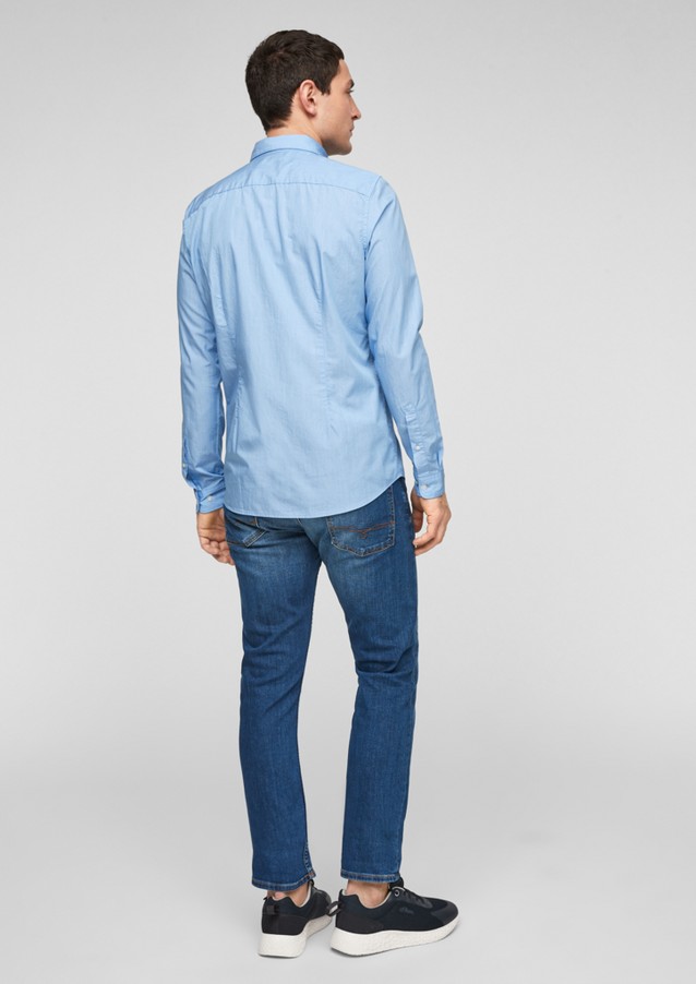 Hommes Chemises | Slim Fit : chemise en coton - XD46171