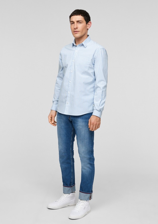 Hommes Chemises | Regular : chemise à motif à rayures - JG67874