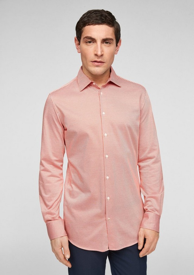 Hommes Chemises | Slim : chemise à col Kent - VD09146
