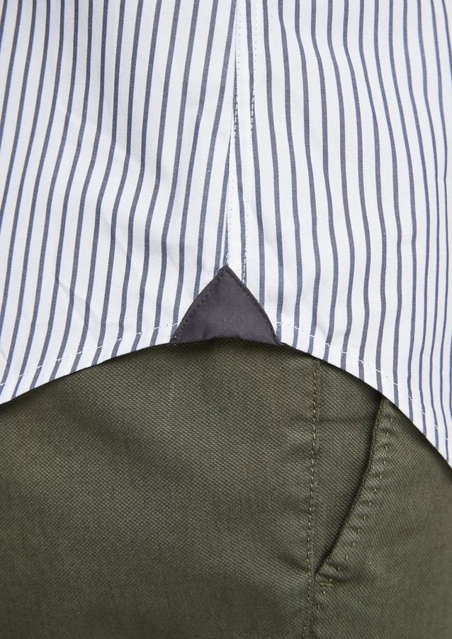 Hommes Chemises | Slim : chemise à col droit - TM96524
