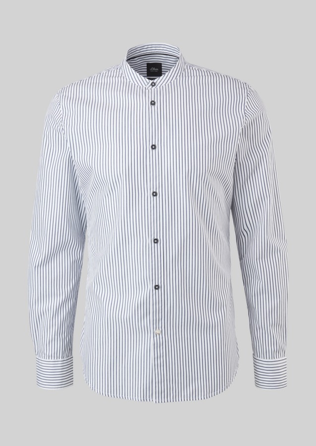Hommes Chemises | Slim : chemise à col droit - TM96524