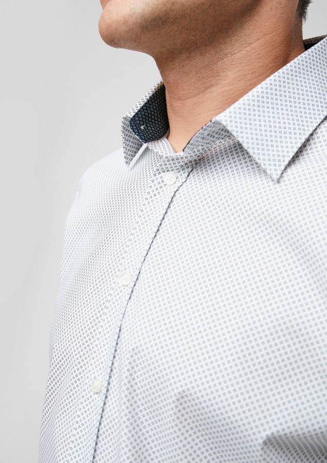 Hommes Chemises | Slim : chemise à imprimé all-over - CC16279