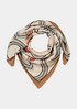 Scarf with pleats from comma