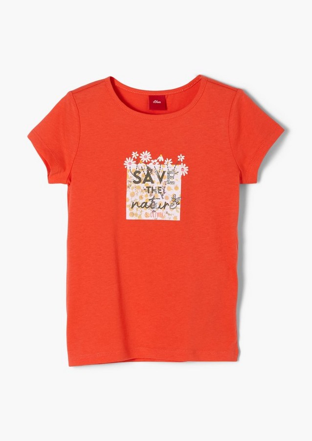 Junior Kids (sizes 92-140) | T-shirt with a front print - QG91808
