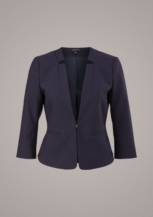 Fitted double-faced blazer from comma