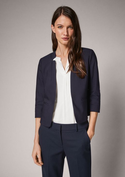 Fitted double-faced blazer from comma