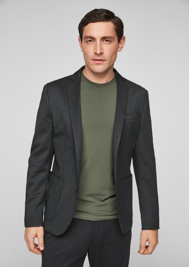 Men Tailored jackets & waistcoats | Slim Fit: tracksuit suit jacket - SH89436