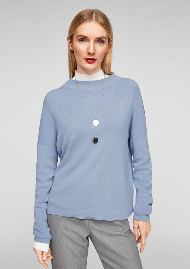 Women Jumpers & sweatshirts | Fine knit jumper with dropped shoulders - MC47465