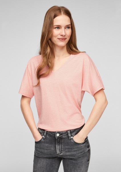 Damen Shirts & Tops | Jerseyshirt mit V-Ausschnitt - VV71346