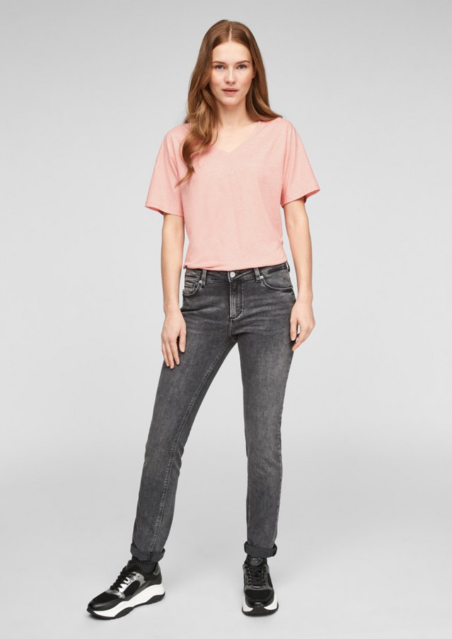Damen Shirts & Tops | Jerseyshirt mit V-Ausschnitt - VV71346