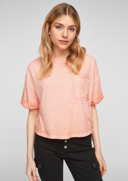 Femmes Shirts & tops | T-shirt oversize à la teinture pigmentaire à froid - IS46616