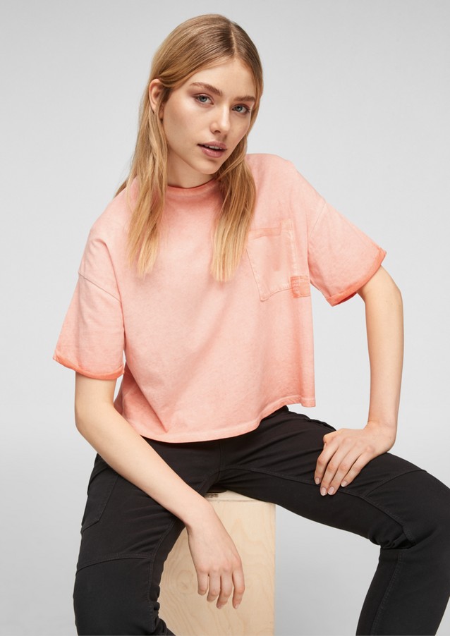 Damen Shirts & Tops | Oversized Shirt in Cold Pigment Dye - GQ96420
