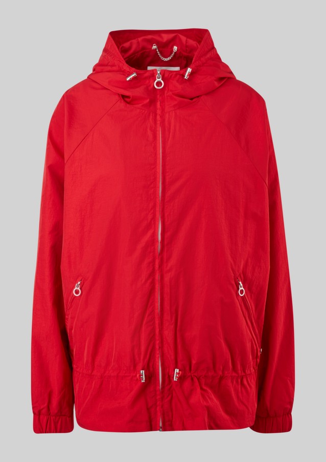 Women Jackets | Nylon jacket with batwing sleeves - MF30603