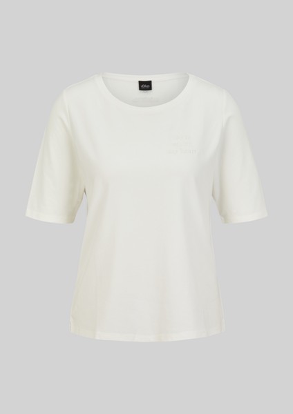Damen Shirts & Tops | Jerseyshirt mit Statement-Print - CZ19237