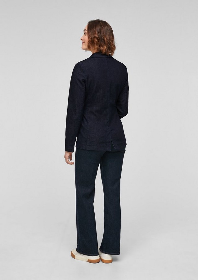 Women Jackets | Casual denim blazer - LU04195