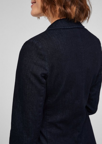Women Jackets | Casual denim blazer - LU04195