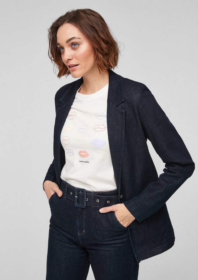 Damen Jacken | Lässiger Jeans-Blazer - OS06627