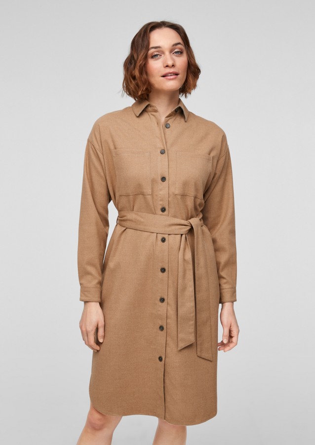 Femmes Robes | Robe-chemise munie d’une ceinture à nouer - FZ59500