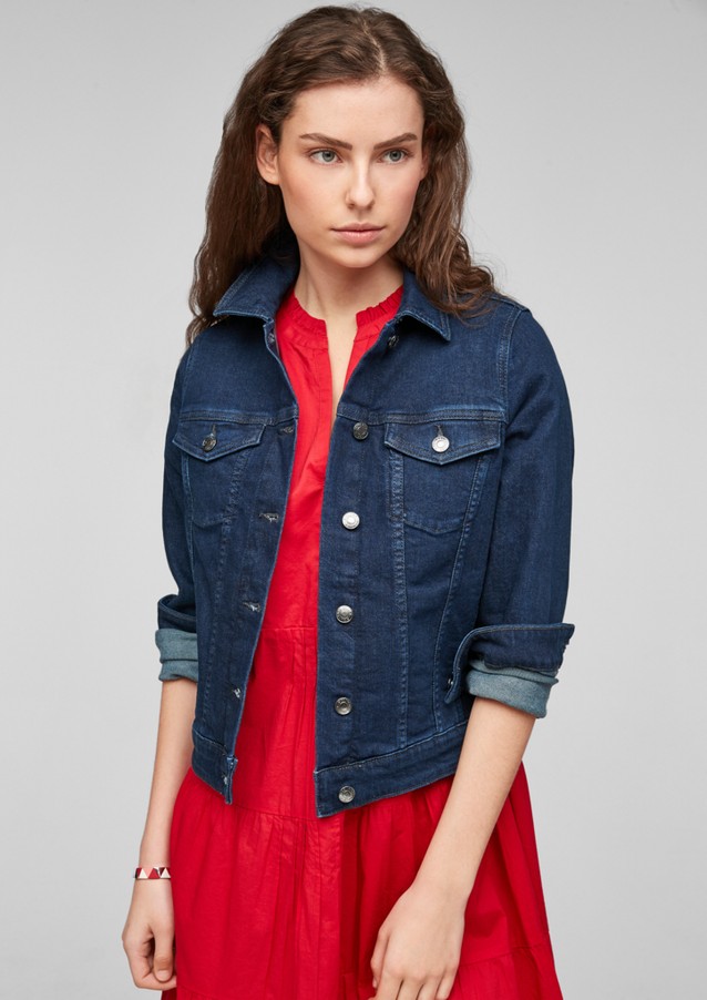 Damen Jacken | Jeansjacke mit Waschung - PV43284