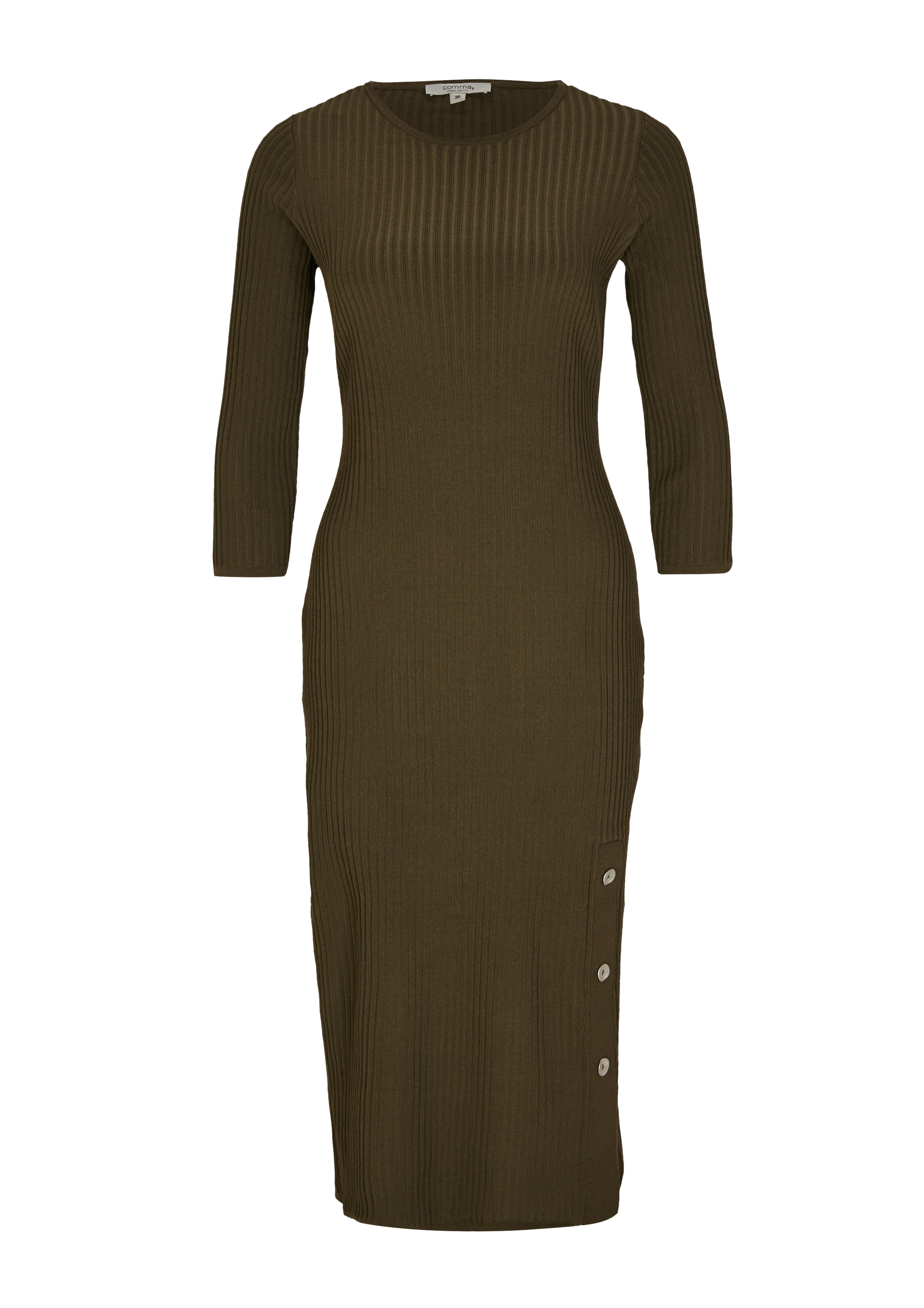 ribbed midi