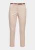 Slim: stretch trousers with a belt from comma