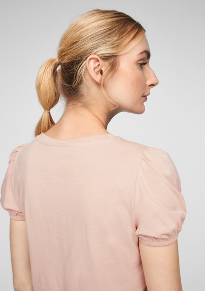 Damen Shirts & Tops | Jerseyshirt mit Puffärmeln - AP18868