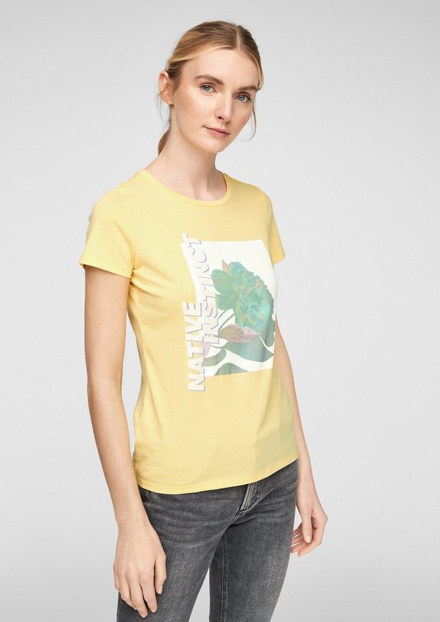 Women Shirts & tops | Jersey T-shirt with front motif - AM01139