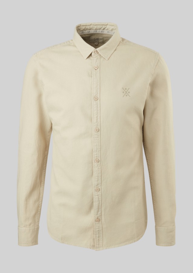 Hommes Chemises | Extra Slim : chemise d'aspect délavé - IS01730