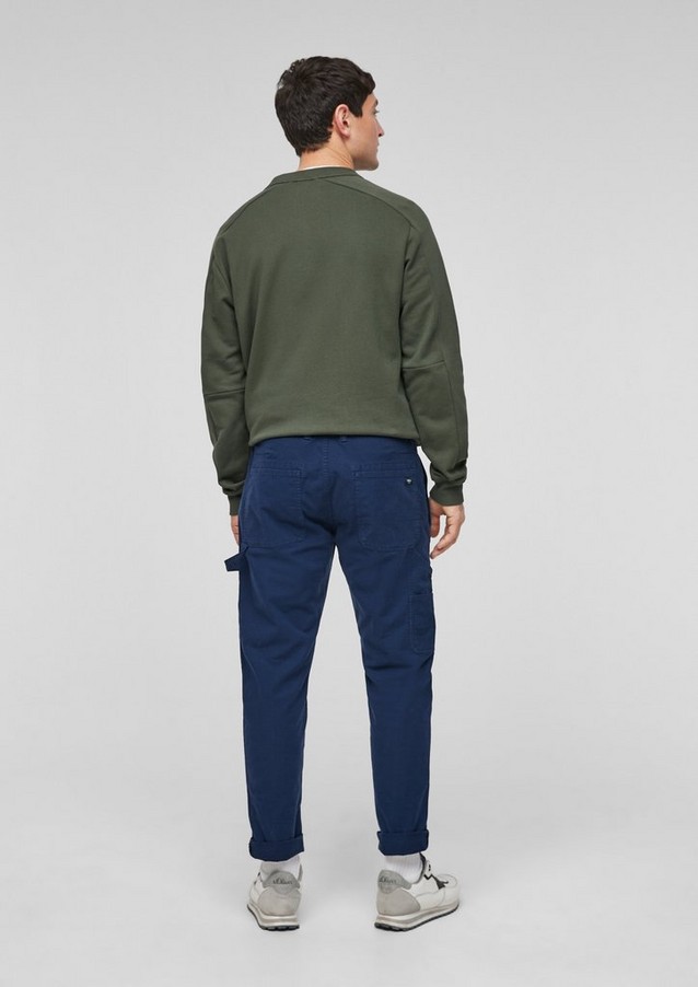 Men Trousers | Regular Fit: tapered leg trousers - WV38396