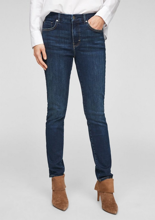 Damen Jeans | Slim Fit: Jeans mit Push Up-Effekt - PS56589