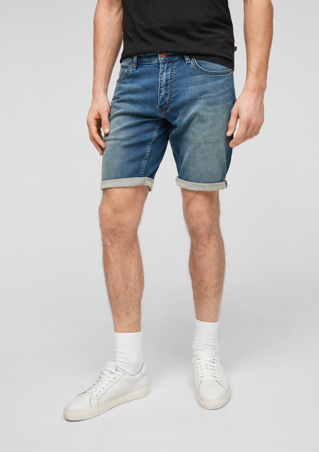 Men Bermuda Shorts | Regular Fit: Short jeans - IR90060