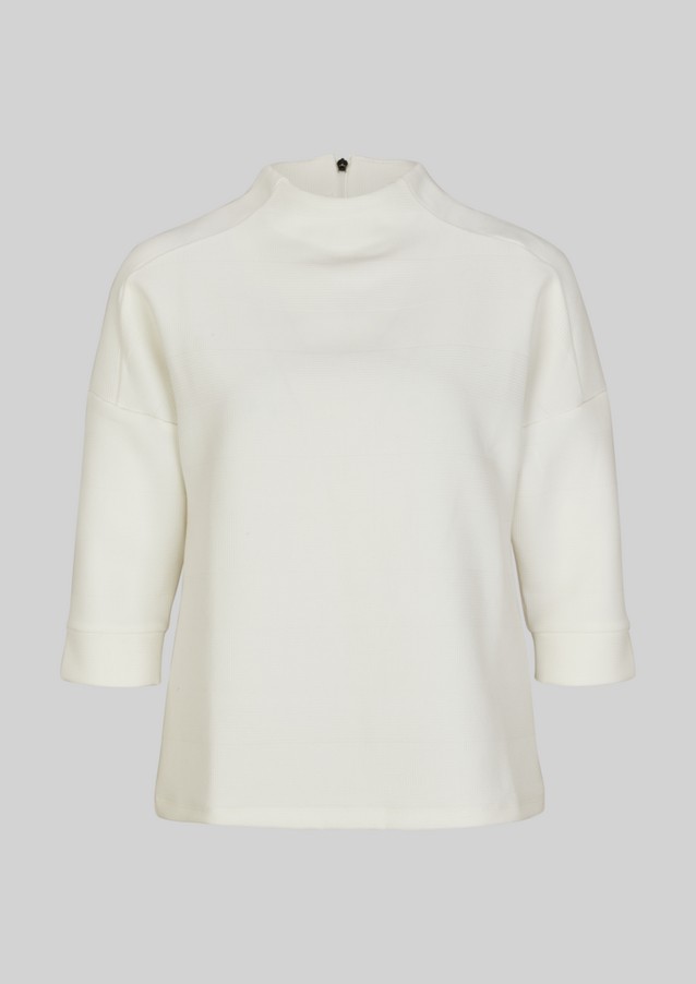 Damen Shirts & Tops | High Neck-Shirt mit Struktur - BA09895