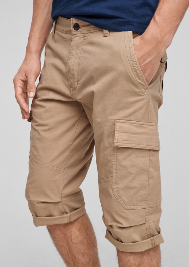 Men Bermuda Shorts | Loose: Bermudas with cargo pockets - EW43619