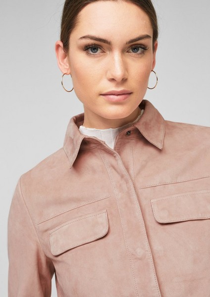 Women Jackets | Soft suede jacket - XP35553