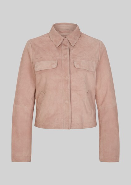 Women Jackets | Soft suede jacket - XP35553