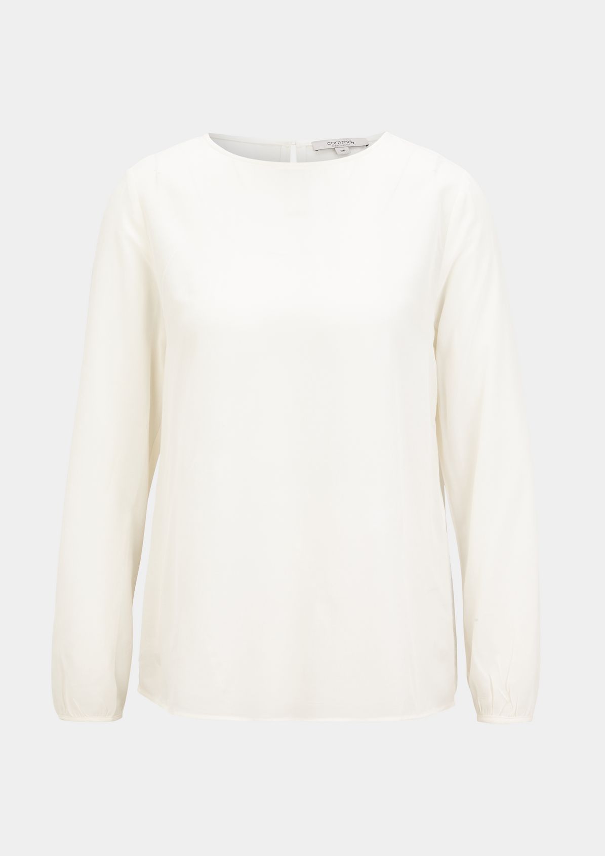 long sleeve blouse with layering from comma