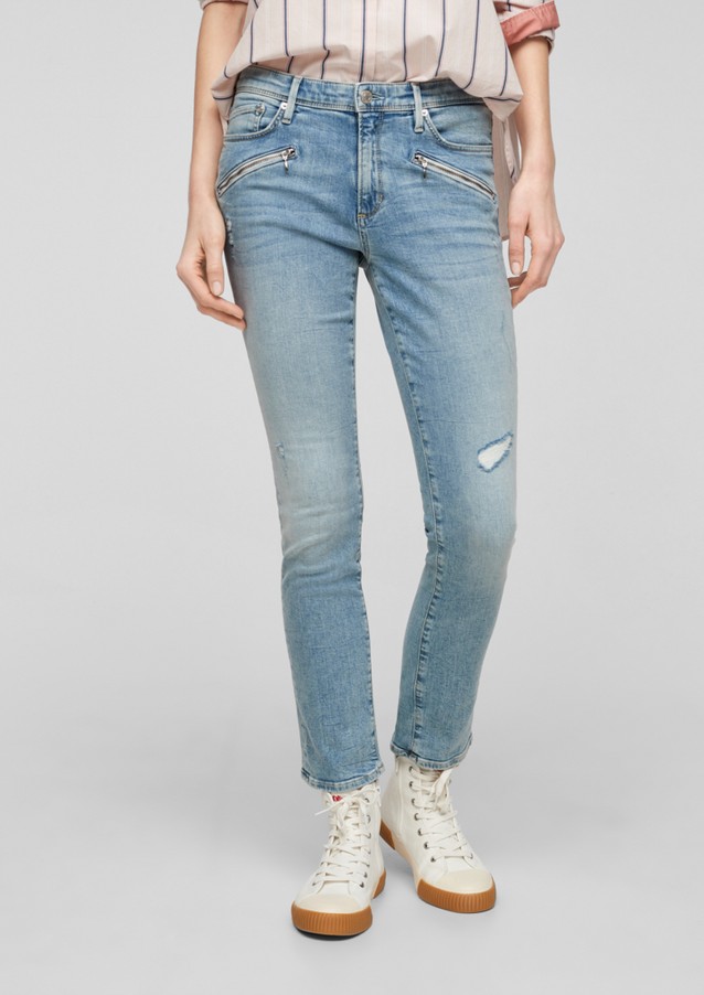 Women Jeans | Slim Fit: vintage jeans with a slim leg - PQ39650