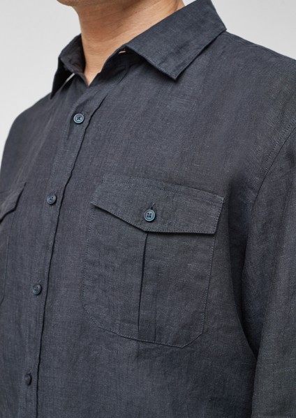 Men Shirts | Slim Fit: linen shirt - OE27884